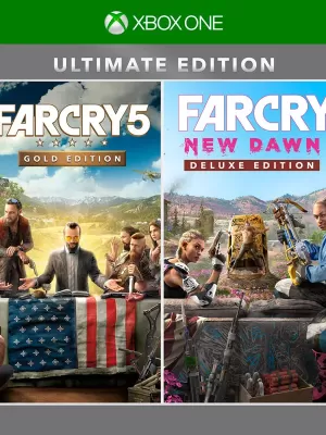 Far Cry 5 Gold Edition + Far Cry  New Dawn Deluxe Edition Bundle - Xbox One